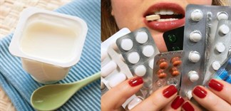 Có nên ăn sữa chua khi uống kháng sinh?