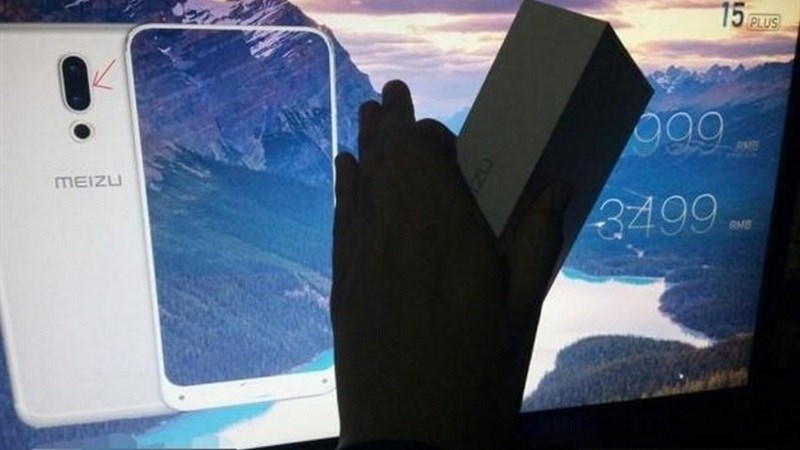 Meizu 15 Plus xuất hiện với 3 viền siêu mỏng quyến rũ