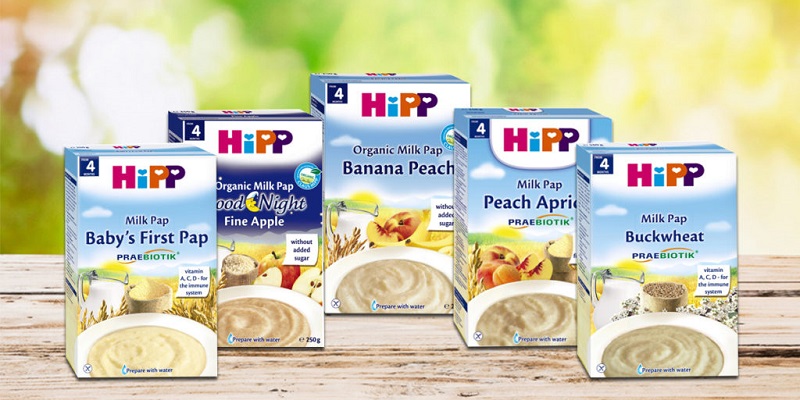 Bột Dinh Dưỡng Hoa Quả Sữa Bắp HiPP