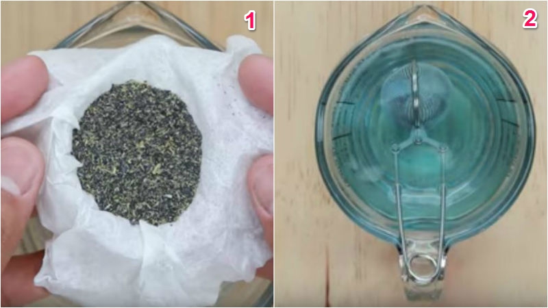 Cách pha trà đổi màu cực lạ Cách pha trà đổi màu cực lạ