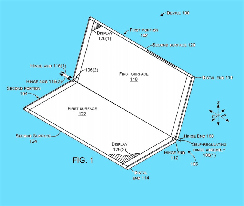 Đây có thể là thiết kế của Microsoft Surface Phone trong tương lai