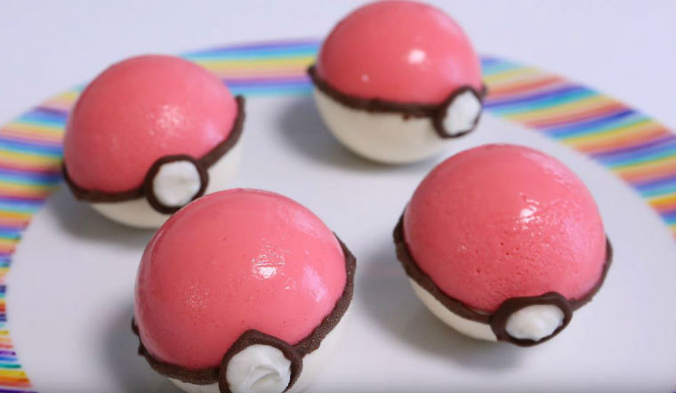 Cách làm kem quả cầu Pokemon độc đáo