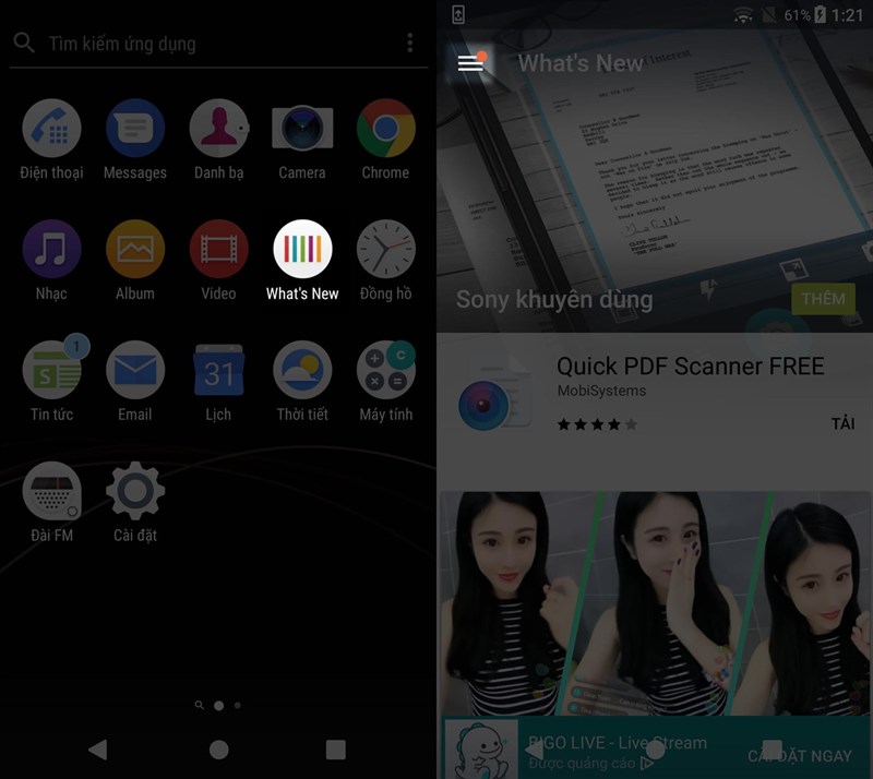 trò chơi tức thì