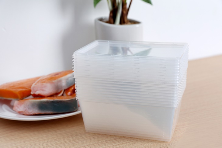 Mua bộ hộp nhựa với giá chỉ từ 28.000 đồng > Hộp nhựa vuông DMX 1000ml