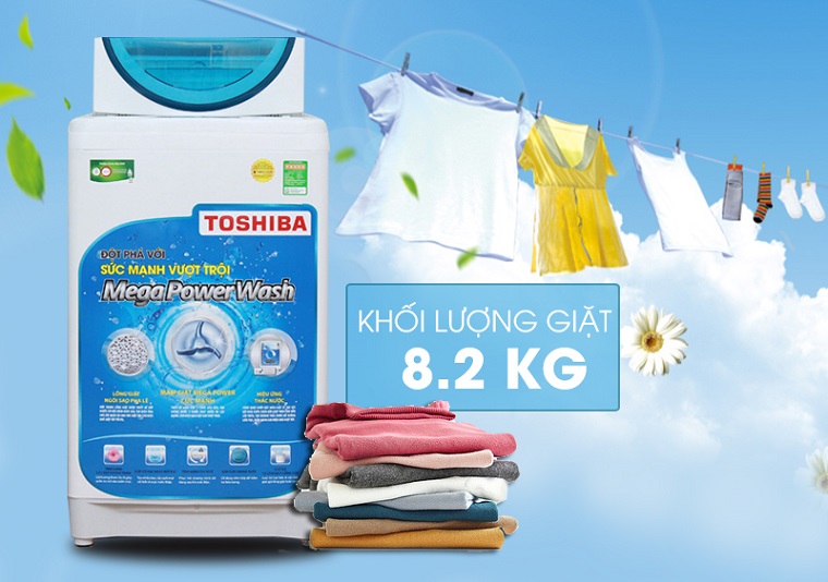 Máy giặt Toshiba 8.2 kg AW-F920LV WB