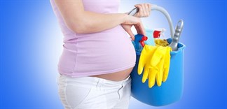 Chất tẩy rửa có nguy hại cho thai nhi?