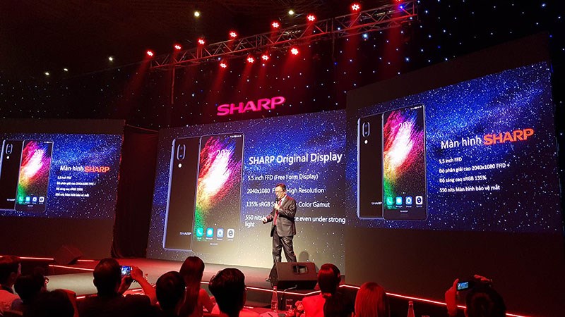 Sharp ra mắt Aquos S2 màn hình tràn viền tại VN, giá 6.99 triệu Sharp ra mắt Aquos S2 màn hình tràn viền tại VN, giá 6.99 triệu