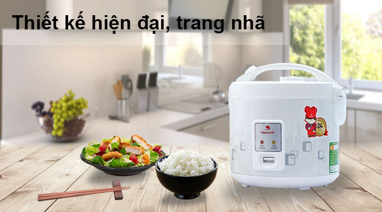 Nồi cơm điện 1.8 lít Happycook HCJ-180
