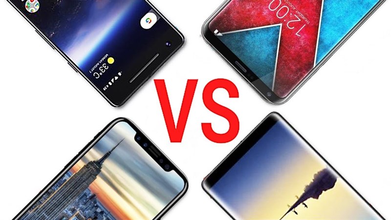 Hầu hết smartphone 2018 đều có viền cạnh màn hình siêu mỏng