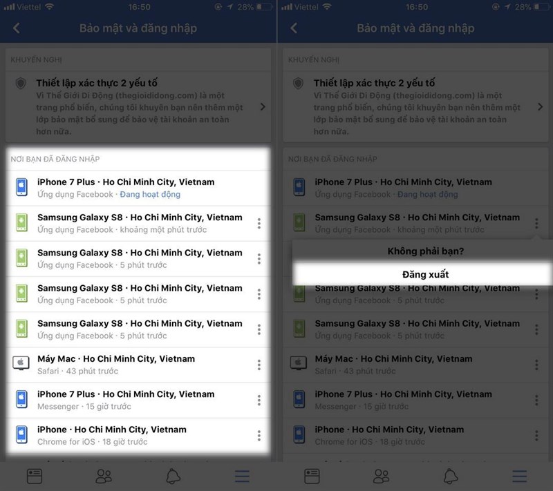 Mẹo đăng xuất Facebook từ xa, tránh bị truy cập trái phép