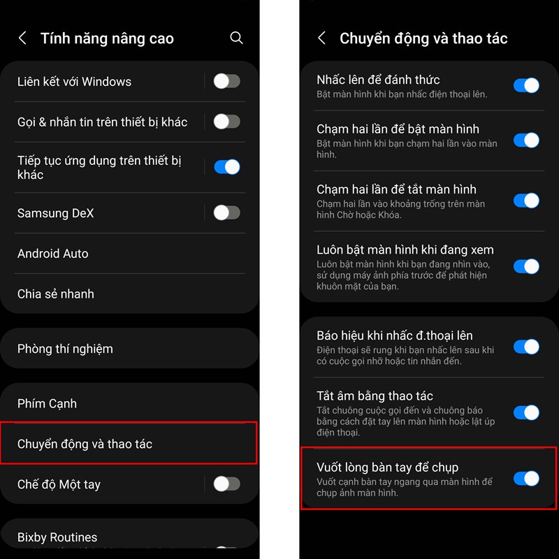 6 tính năng ẩn trên điện thoại Samsung