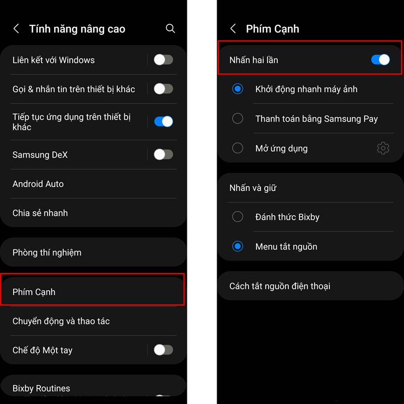 6 tính năng ẩn trên điện thoại Samsung