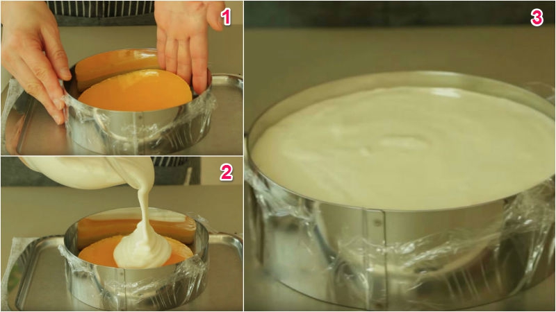 Cách làm bánh phô mai cam thơm ngon
