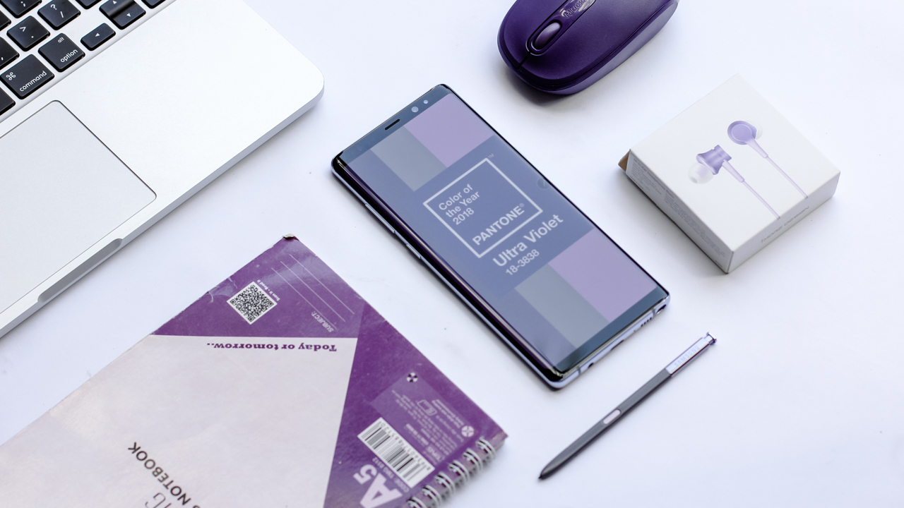 Trên tay Galaxy Note 8 Orchid Gray Trên tay Galaxy Note 8 Orchid Gray