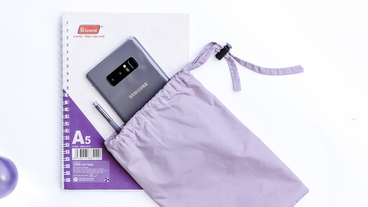 Trên tay Galaxy Note 8 Orchid Gray Trên tay Galaxy Note 8 Orchid Gray