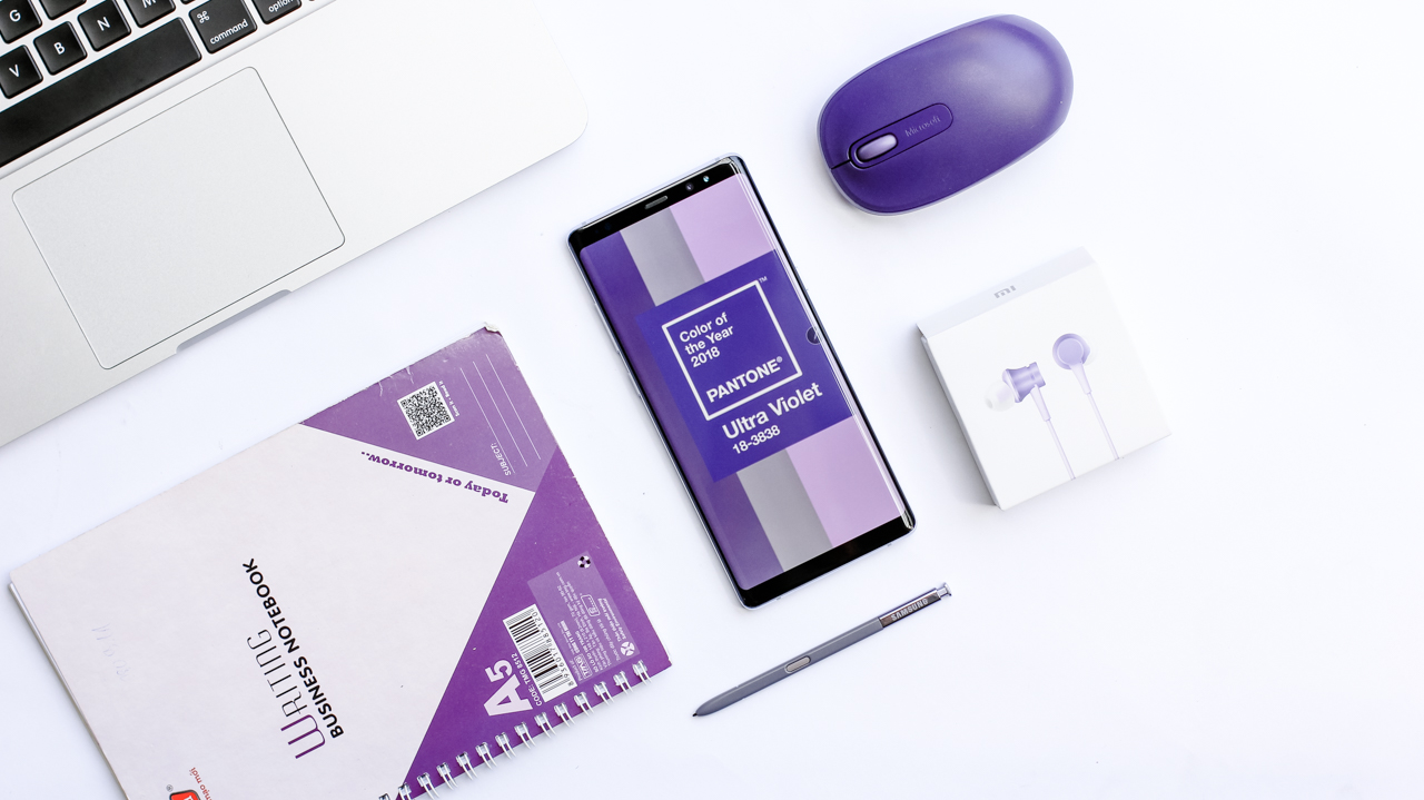 Trên tay Galaxy Note 8 Orchid Gray Trên tay Galaxy Note 8 Orchid Gray