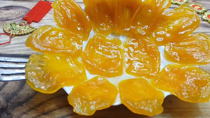 Thưởng thức mứt mít Thưởng thức mứt mít