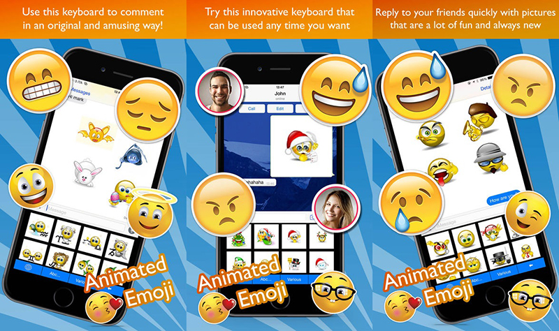 Animated Emoji Keyboard