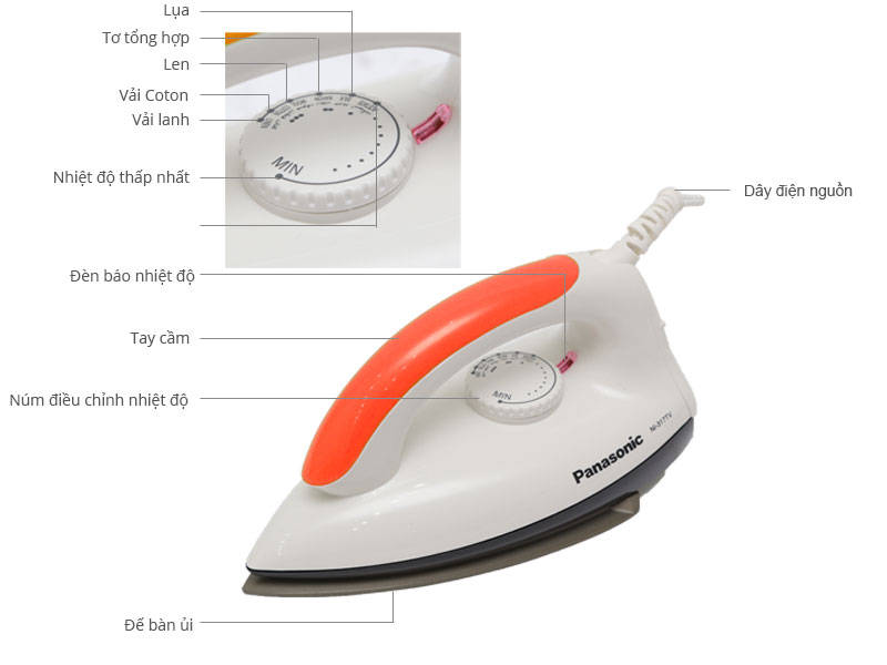 Top 10 bàn ủi bán chạy nhất năm 2017 tại Điện máy XANH