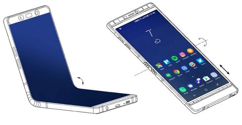 Smartphone màn hình gập được Samsung bí mật trưng bày tại CES 2018 - ảnh 2 Smartphone màn hình gập được Samsung bí mật trưng bày tại CES 2018 - ảnh 2