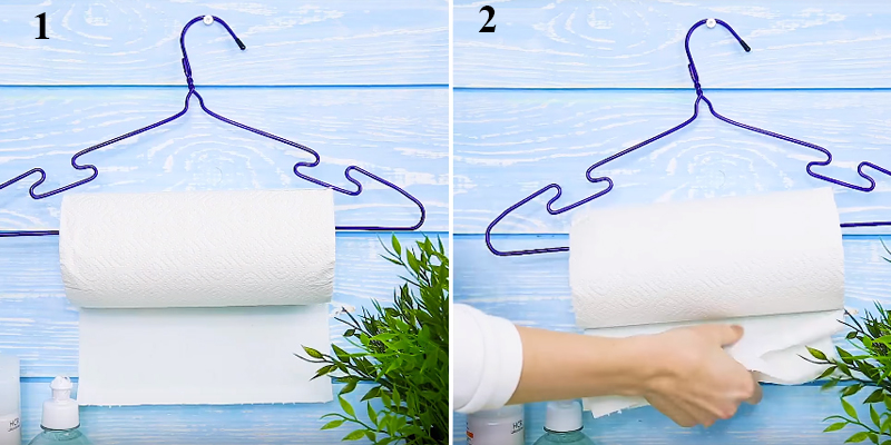 Làm móc treo giấy vệ sinh bằng cái móc bước 3
