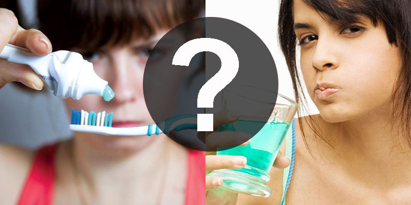 Có nên sử dụng nước súc miệng thay việc đánh răng không?