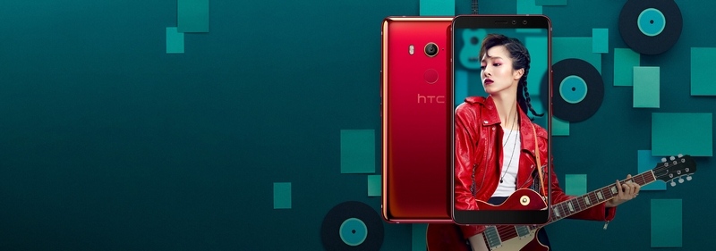 HTC U11 EYEs trình làng với màn hình 6 inch 18:9, camera kép mặt trước