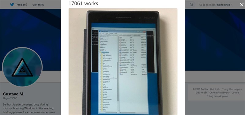 Gustave M. cài Windows 10 cho Lumia 1520 Gustave M. cài Windows 10 cho Lumia 1520