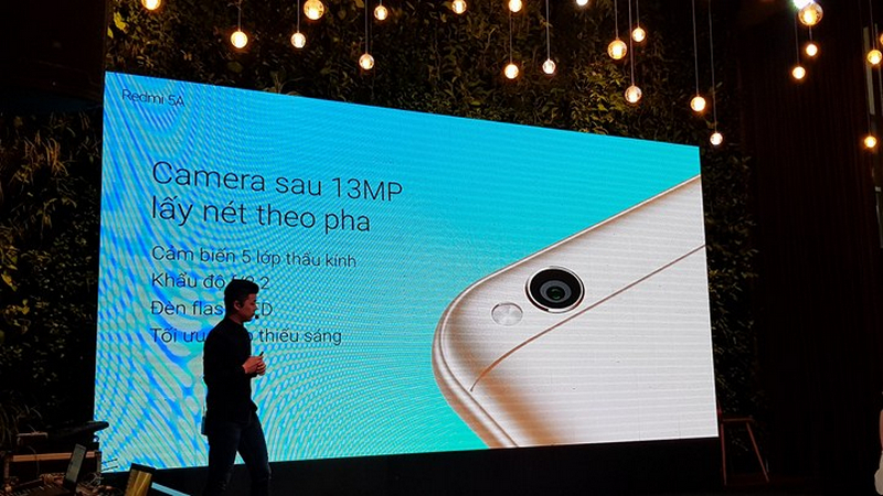 Xiaomi Redmi 5A camera 13MP, chip Snapdragon ra mắt tại Việt Nam với giá chỉ 1.79 triệu