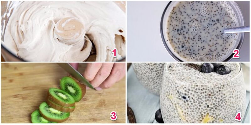 Cách làm Pudding hạt chia cho dáng khỏe da đẹp