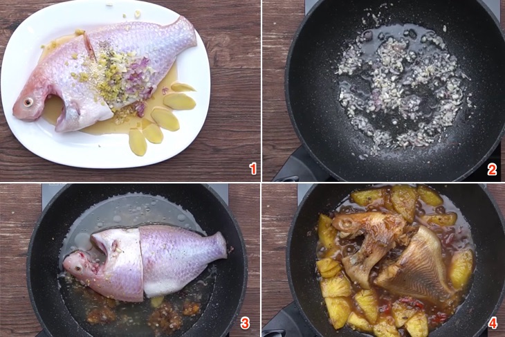 Cách làm cá diêu hồng kho thơm đậm đà ngon cơm