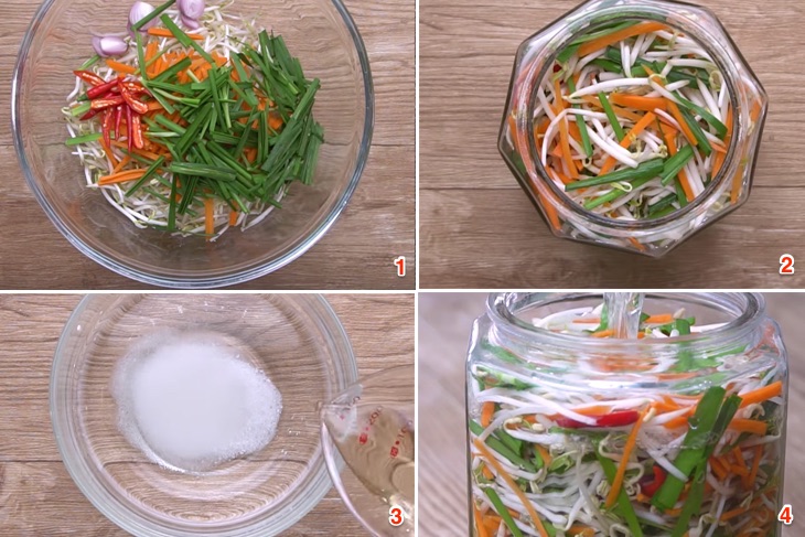 Cách ngâm dưa giá đúng chuẩn cho bữa cơm ngày Tết Cách ngâm dưa giá đúng chuẩn cho bữa cơm ngày Tết