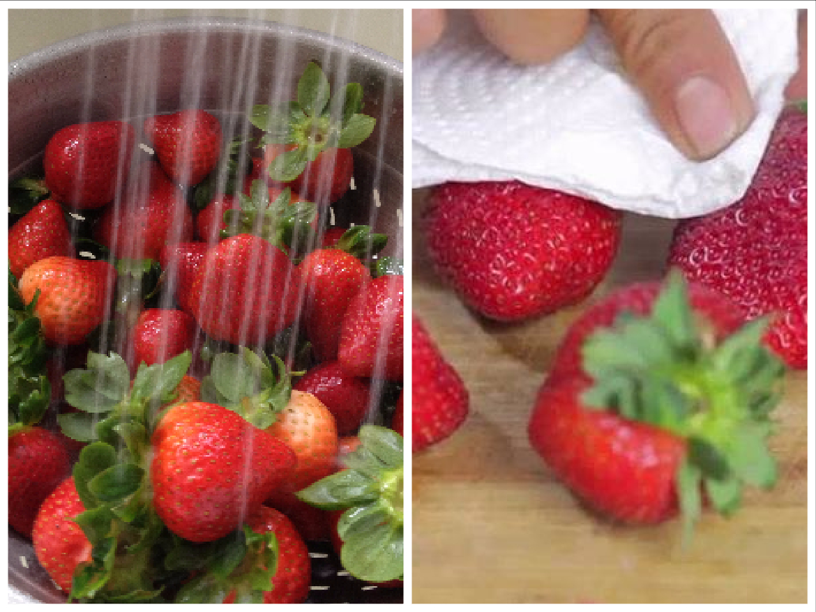 Properly washing fruits and vegetables is not known to everyone