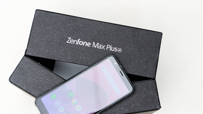 Mở hộp Zenfone Max Plus M1