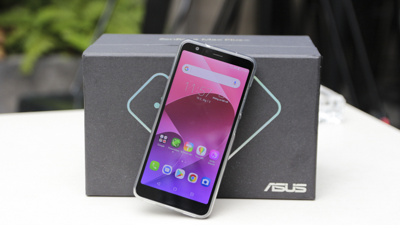 Mở hộp Zenfone max Plus 