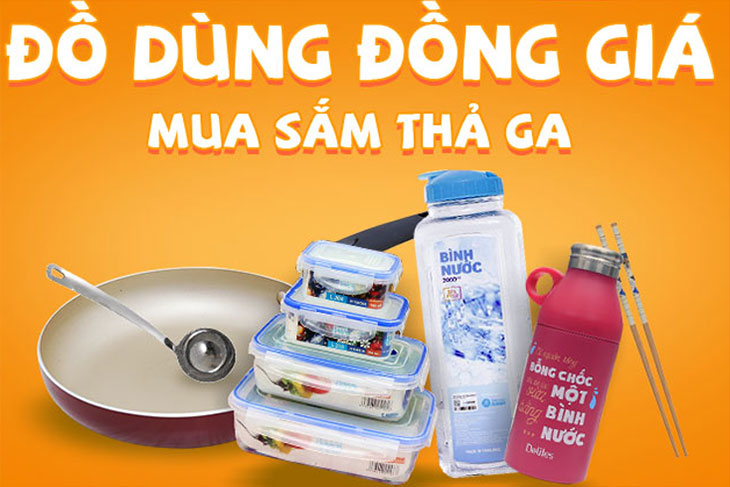Đồ dùng gia đình đồng giá chỉ từ 30.000 đồng tại Điện máy XANH > Đồ dùng gia đình đồng giá chỉ từ 30.000 đồng tại Điện máy XANH