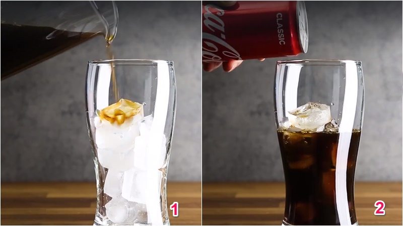 Cà phê với Coca Cola