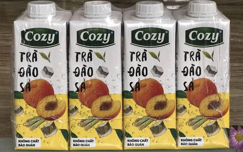  Trà đào sả Cozy