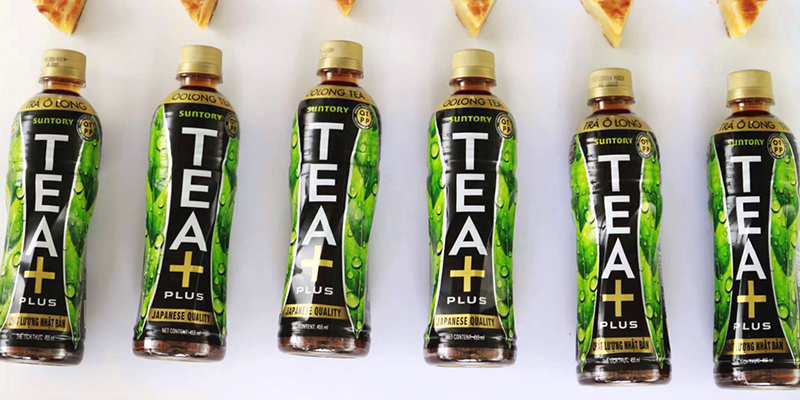 trà ô long tea plus có khả năng giảm cân hiệu quả