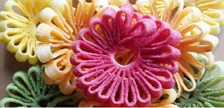 Mứt dừa hình hoa cúc