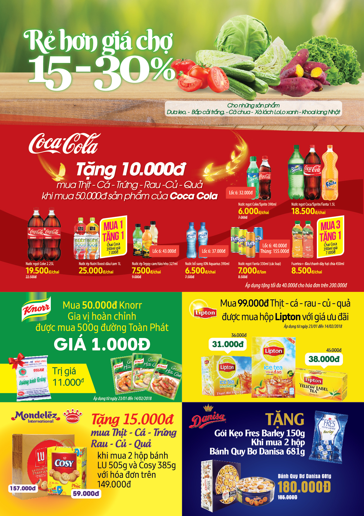 Siêu thị Bách hoá XANH 11/12 Đường số 7 khai trương ngày 28/01/2018 Siêu thị Bách hoá XANH 11/12 Đường số 7 khai trương ngày 28/01/2018