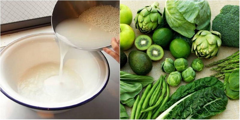 Tác dụng của nước vo gạo đối với thực phẩm Tác dụng của nước vo gạo đối với thực phẩm
