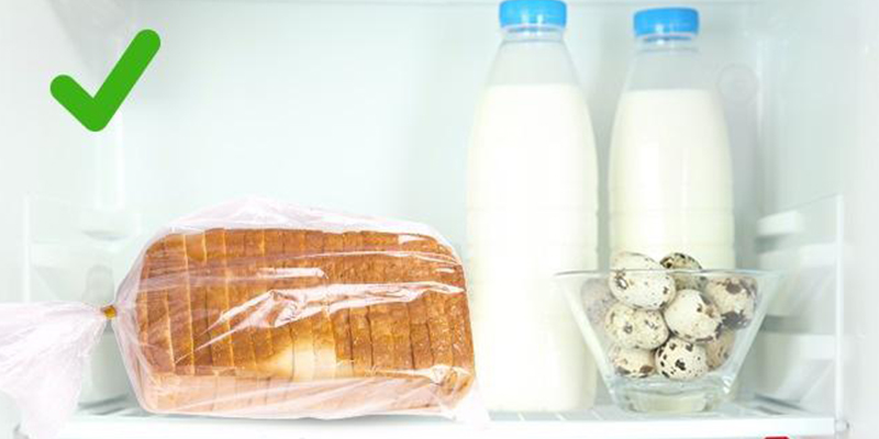 Bảo quản bánh mì trong tủ lạnh