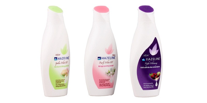 Nên dùng sữa dưỡng thể Hazeline hay Nivea