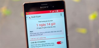 Mẹo tiết kiệm pin cho điện thoại Sony Xperia