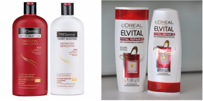 Các dòng sản phẩm của TRESemme và L’Oreal