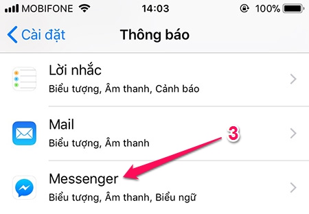 Tắt bớt thông báo ứng dụng trên iPhone