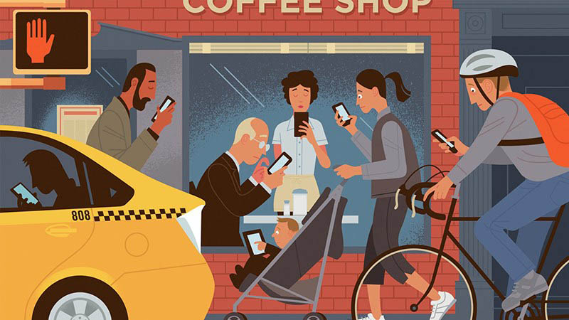 Sử dụng smartphone