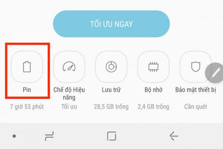 Mẹo hay tiết kiệm pin cho Samsung Galaxy Note 8