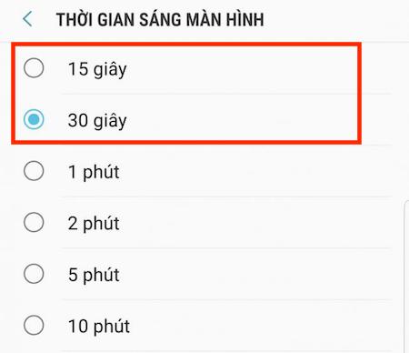 Mẹo hay tiết kiệm pin cho Samsung Galaxy Note 8